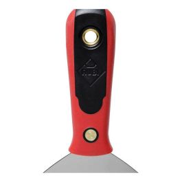 Rubi Espátula Inox R73913 para Pintor, Yesero y Albañil, 150 mm, Acero Inoxidable y Mango Bimaterial Flex
