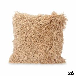 Cojín Beige Algodón Poliéster 45 x 2 x 45 cm (6 Unidades) Precio: 77.50000027. SKU: B15XFC36TZ