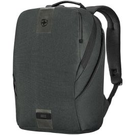 Wenger MX ECO Light Mochila para Portátil 16" y Tablet 10" Gris Carbón - Plástico Reciclado, Urbana Hombre