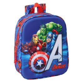 Safta Mochila Guardería 3D Avengers para Niños | 22x27x10 cm | Edad Mínima 3 Años Precio: 7.79000057. SKU: B1HXB95TDM