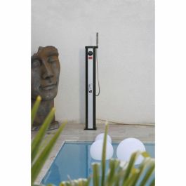 Ubbink 7505510 Ducha Solar Exterior Solaris Elite, Capacidad 18L, con Grifo Mezclador y Teleducha, Ø15xH118 cm Ubbink 7505510 Ducha Solar Exterior Solaris Elite, Capacidad 18L, con Grifo Mezclador y Teleducha, Ø15xH118 cm