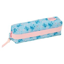 Safta Estuche Portatodo Rectangular Stitch Ohana con Goma Elástica, 40x70x220 mm