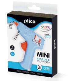 Plico Pistola Silicona Caliente Mini 25W para Manualidades y Pequeñas Reparaciones, Pega Madera, Plástico, Cerámica, Vidrio y Metal Precio: 10.50000006. SKU: B1JX735VGP