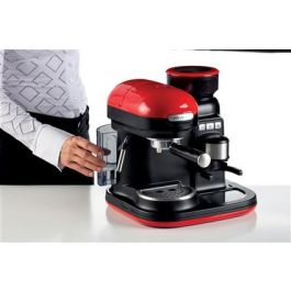 Ariete 1318/00 Cafetera Espresso Moderna con Molinillo Roja 1080W 0.8L