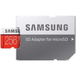 TARJETA MICROSD XC + ADAPTADOR SAMSUNG EVO PLUS - 256GB - CLASE 10 - 100MB/S