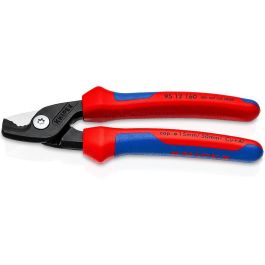 Knipex Cortacables Eléctrico StepCut Negro/Azul/Rojo, para cable de hasta 1.5cm y 50mm², 160mm Precio: 49.50000011. SKU: B1JDKD6BJV