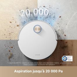 Dreame DRE1737985353007 Robot Aspirador X50 Ultra con 220 min de autonomía y 20.000 Pa de succión, con autolimpieza