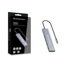 CONCEPTRONIC HUB USB 3.2 HUBBIES14G 4 PUERTOS USB-C 100W PD CARCASA DE ALUMINIO Precio: 38.50000022. SKU: B1G54V4VWJ