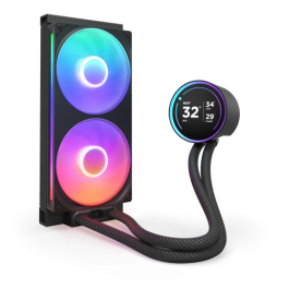NZXT Kraken Elite 280 RGB Procesador Sistema de refrigeración líquida todo en uno 14 cm Negro 1 pieza(s) NZXT Kraken Elite 280 RGB Procesador Sistema de refrigeración líquida todo en uno 14 cm Negro 1 pieza(s)