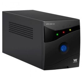 Woxter PE26-162 SAI Línea Interactiva 2000 VA / 1200W con AVR, 2 Tomas Schuko, autonomía 20-30 min y formato Torre