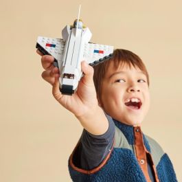LEGO 31134 Creator 3-en-1 Transporte Espacial, Astronauta con traje espacial, Niños 6 años