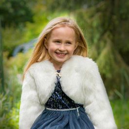 Disney Vestido Torerita con Pelito y Enganche Lazo, para Niñas 3-4 años, Modelos Surtidos