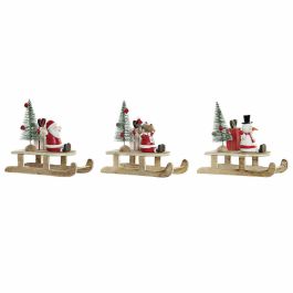 Adorno Navideño DKD Home Decor Madera Papá Noel (14 x 6 x 13 cm) (3 pcs) Precio: 11.68999997. SKU: B184L9LVQJ