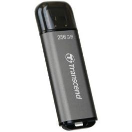 Transcend JetFlash 920 256GB USB 3.2 Gen 1 gris, lectura 420 MB/s, escritura 400 MB/s