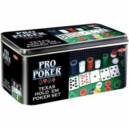 Tactic Todo en 1 Caja de Metal Propoker - Juego de Póker con 2 Juegos de Cartas, Ficha Crupier, 5 Dados y Tapete Precio: 34.68999941. SKU: B1CBNHB8JW