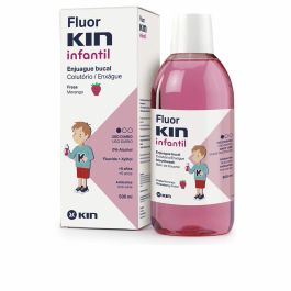 Kin FLUORKIN INFANTIL Enjuague Bucal Anticaries para Niños +6 años, Protección Esmalte, Remineralizante, Fresa, Sin Alcohol, Con Flúor 500 ml Precio: 8.49999953. SKU: B15B4Y4BK8