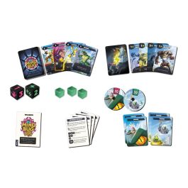 Nerdlab Mindbug King of Tokyo - Juego de Cartas Estratégico de 2 Jugadores - Edición Especial con Dado y Cartas de Poder - A Partir de 8 Años