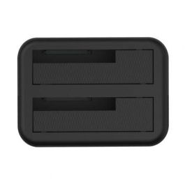 AISENS - ESTACION DE DOCKING DE DOBLE BAHIA ASDS-D01B SATA 2.5/3.5 A USB 3.0/3.1 GEN1, CLONE, NEGRA AISENS - ESTACION DE DOCKING DE DOBLE BAHIA ASDS-D01B SATA 2.5/3.5 A USB 3.0/3.1 GEN1, CLONE, NEGRA