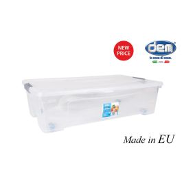 Dem Caja Almacenaje C/Tapa 35L Ruedas "Kira" 68 x 40 x 18 cm Precio: 35.50000003. SKU: B1EBX8QDB3