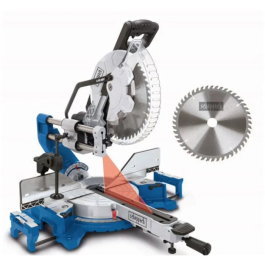 Scheppach Sierra Ingletadora Radial HM305SL 2000 W 305 mm Madera