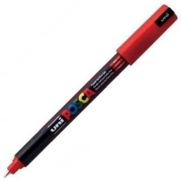POSCA Pc-1Mr Marcador No Permanente Punta Extrafina 0.7 mm Rojo Metalico