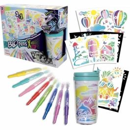 Lansay LAN3181860243251 Blopens Créa'mug Set de Creación de Tazas - Incluye 9 Plantillas y 1 Taza - A partir de 6 años