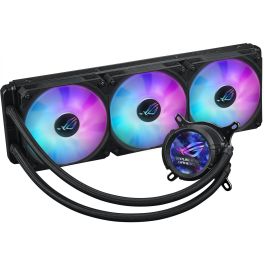 ASUS ROG STRIX LC III 360 ARGB LCD - Sistema de Refrigeración Líquida Todo en Uno para Procesador, 3 Ventiladores de 12cm