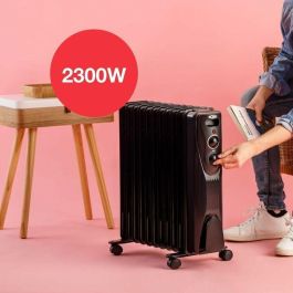 Radiador de Aceite Solac RA810 Negro 2300 W