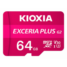 Kioxia LMPL2M064GG2 Memoria Flash 64 GB MicroSDXC UHS-I Clase 10 U3 V30 Lectura 100MB/s Escritura 65MB/s Rosa Precio: 32.49999984. SKU: B18LS35AF7