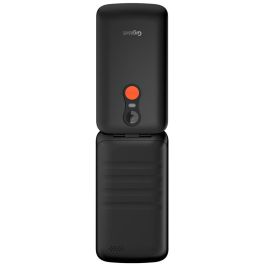 Gigaset GL595 Teléfono Concha para Personas Mayores Dual SIM Negro IP44 con Linterna 2.8"