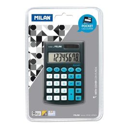 Milan Calculadora Negro Pocket 8 Digitos Dual Blister Precio: 5.50000055. SKU: S7906404