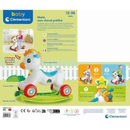Clementoni - Caballito y ruedas - Melena con botones de intercación - A partir de 1 año Clementoni - Caballito y ruedas - Melena con botones de intercación - A partir de 1 año