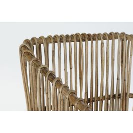 DKD Home Decor Sillón Balines Natural Ratan 56 x 52 x 82 cm
