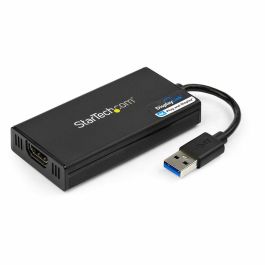Adaptador USB 3.0 a HDMI Startech USB32HD4K Negro Adaptador USB 3.0 a HDMI Startech USB32HD4K Negro