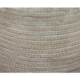 DKD Home Decor Lámpara Sobremesa Mundra Cobre Beige 42 x 63 x 42 cm