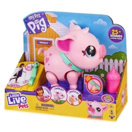 Little Live Pets Cerdito My Pet Pig Interactivo, ¡Come y Camina!, con 25 Sonidos, 30 cm, Juguete para Niños +4 años Precio: 42.50000007. SKU: S2413029