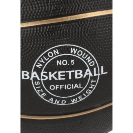 REZO Baloncesto de Caucho Talla 5 Dorado con Canales Profundos para Agarre Firme | Uso Interior y Exterior