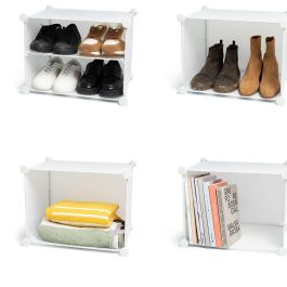 Zapatero Modular Portátil InnovaGoods Blanco