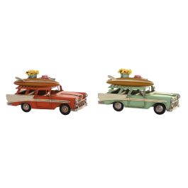 DKD Home Decor Vehiculo Decoracion Vintage Naranja Verde Menta 7.5 x 8.5 x 16.5 cm (4 Unidades) Precio: 32.49999984. SKU: B19EJZZK8Y
