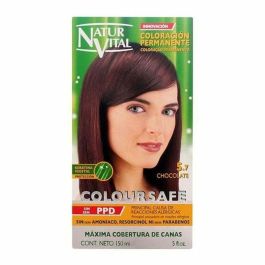 Natur Vital COLOURSAFE Tinte Permanente #5.7 Chocolate Sin Amoníaco, Parabenos ni PPD - Cubre Canas, Queratina Vegetal 150ml Precio: 7.49999987. SKU: S0521847
