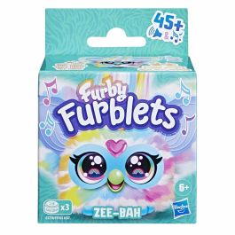 Hasbro HASG17785X6 Furby Furblets Zee-Bah, mini peluche electrónico con más de 45 sonidos para niñas y niños, +6 años, Serie 4