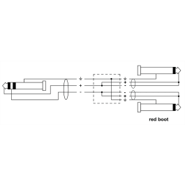 Cable Y Minijack Estéreo/2 Jack Mono 3 M Cable Y Minijack Estéreo/2 Jack Mono 3 M