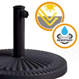 Color Baby Base Parasol Poliresina 14 kg Gris Tubo D38/48 49x32cm