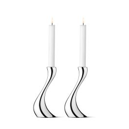 Georg Jensen Set 2 Candelabros Cobra 20 cm Precio: 102.50000024. SKU: B1CXEWE3WB