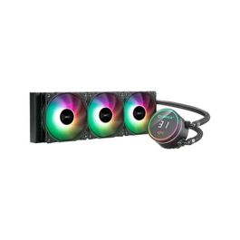 Unykach Aquastorm ARGB Kit Refrigeración Líquida 360mm para CPU, 3 Ventiladores 120mm, Iluminación RGB, Negro Precio: 89.49999982. SKU: B1FENLGQVZ