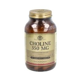 Solgar Colina 350 mg 100 Cápsulas Vegetales - Suplemento Esencial para Función Hepática y Metabolismo Graso. Apto Vegano. Precio: 19.9899997. SKU: B14292D6NT