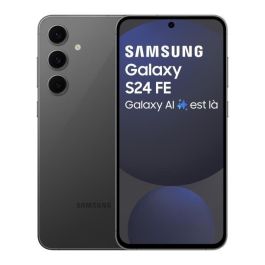 Samsung Galaxy S24 FE Smartphone 8GB RAM 128GB 6.7" Dynamic AMOLED 2X 120Hz 5G Granito. Cámara 50MP, IP68, Batería 4700mAh. Precio: 558.99142343. SKU: B15C4S83B2