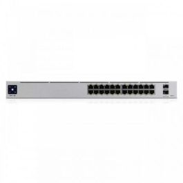 Ubiquiti UniFi Pro 24-Port PoE Interruptor Gestionado L2/L3 Gigabit Ethernet (10/100/1000) 1U Plata