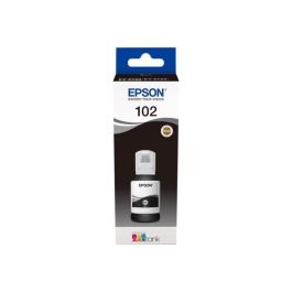 Epson Tinta Bote Negro Ecotank Et-2700, 2750, 3700, 3750, 4750 - Nº 102