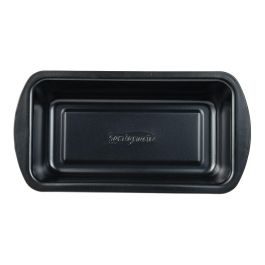 San Ignacio Molde Rectangular Experto para Horno, Acero al Carbono 25.5 x 13.3 x 5.7 cm, Antiadherente Negro, Color Verde Oliva